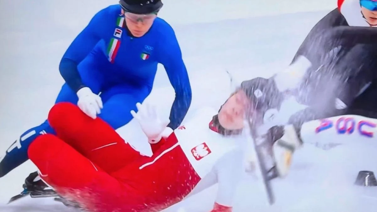 olimpiadi terribile incidente per la campionessa il volto ridotto cos236 da Tvzap.it olimpiadi terribile incidente per la campionessa il volto ridotto cos236