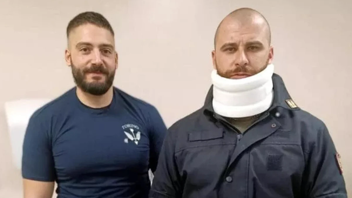 Due agenti di polizia feriti dopo gli scontri a Torino