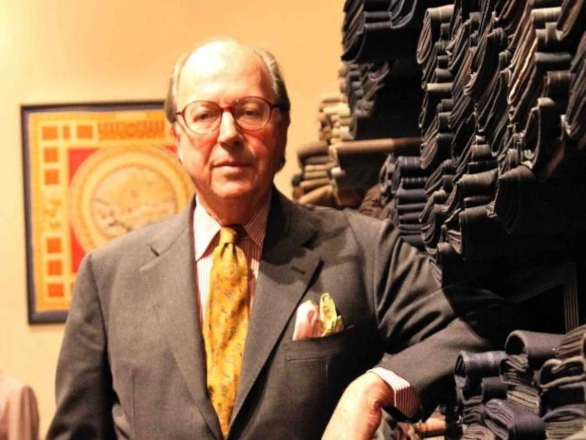 Immagine di Mariano Rubinacci legata alla maison Rubinacci