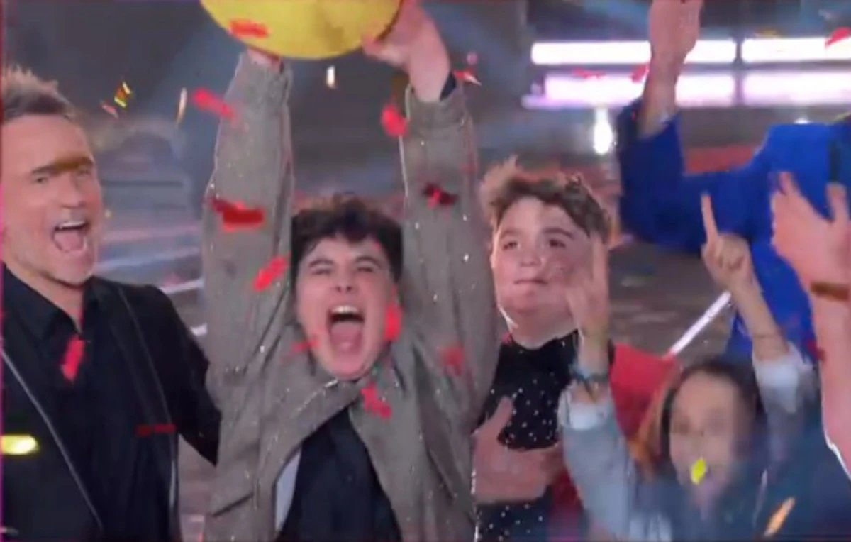 Finale di The Voice Kids su Rai Uno con i protagonisti sul palco