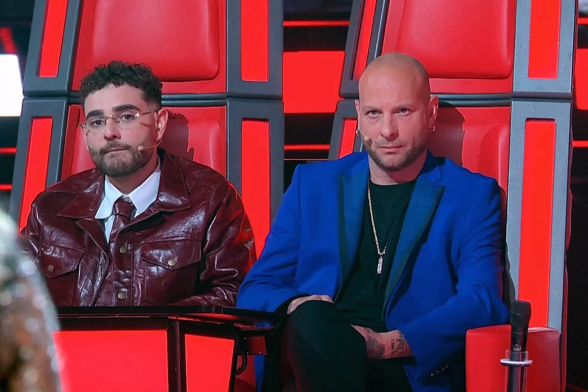 Concorrenti di The Voice Kids sul palco durante la finale