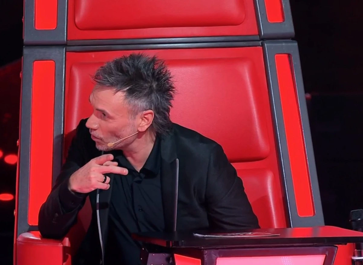 Momento di festa in studio durante la finale di The Voice Kids