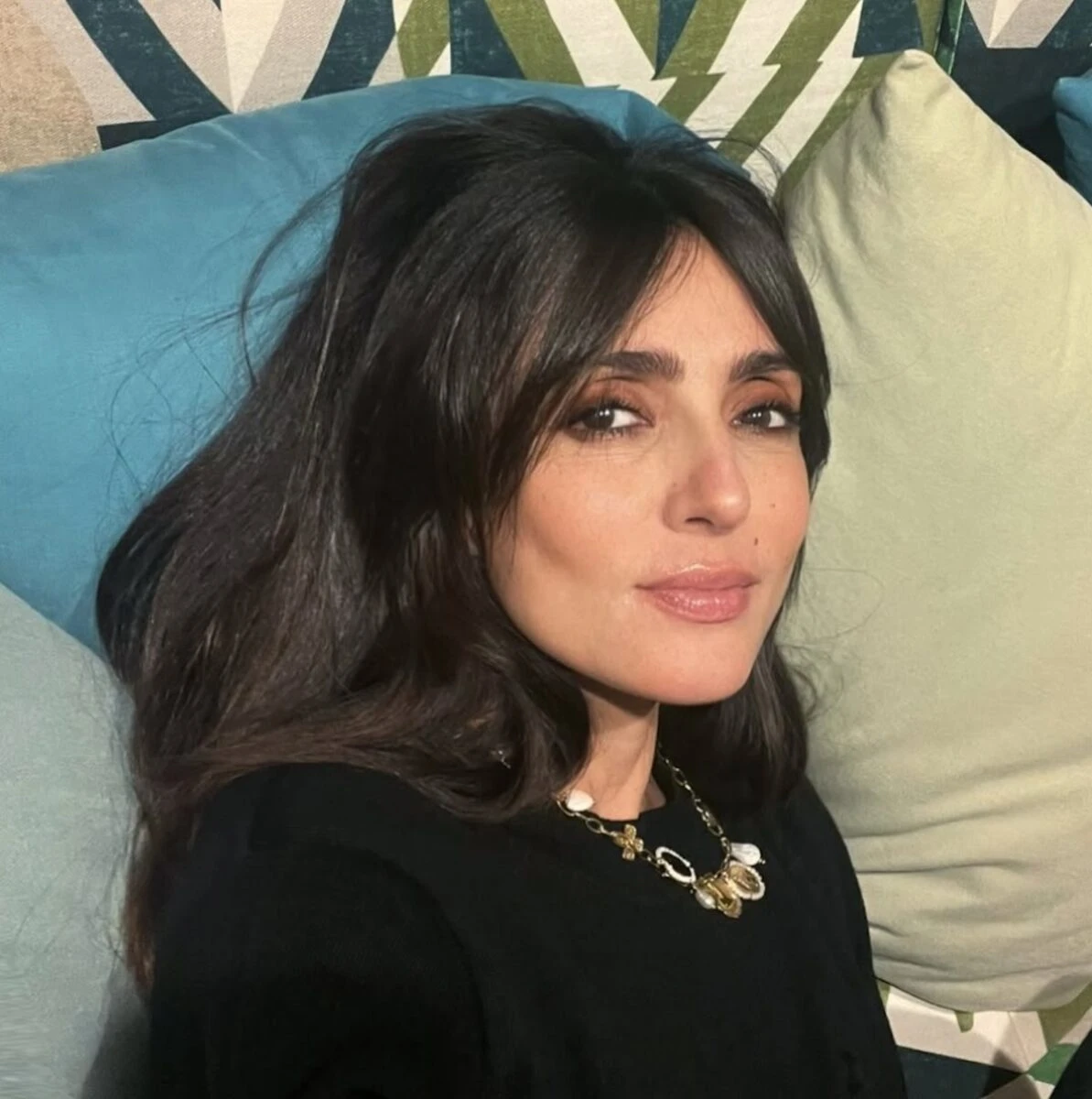 Scatto della coppia Ambra Angiolini e Pico Cibelli pubblicato dal settimanale Chi