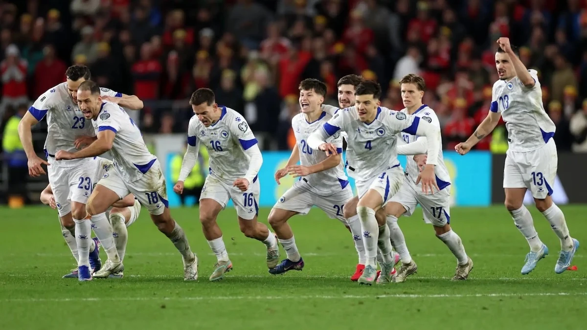 Italia, il momento ripreso nel post partita dopo la vittoria contro l’Irlanda del Nord