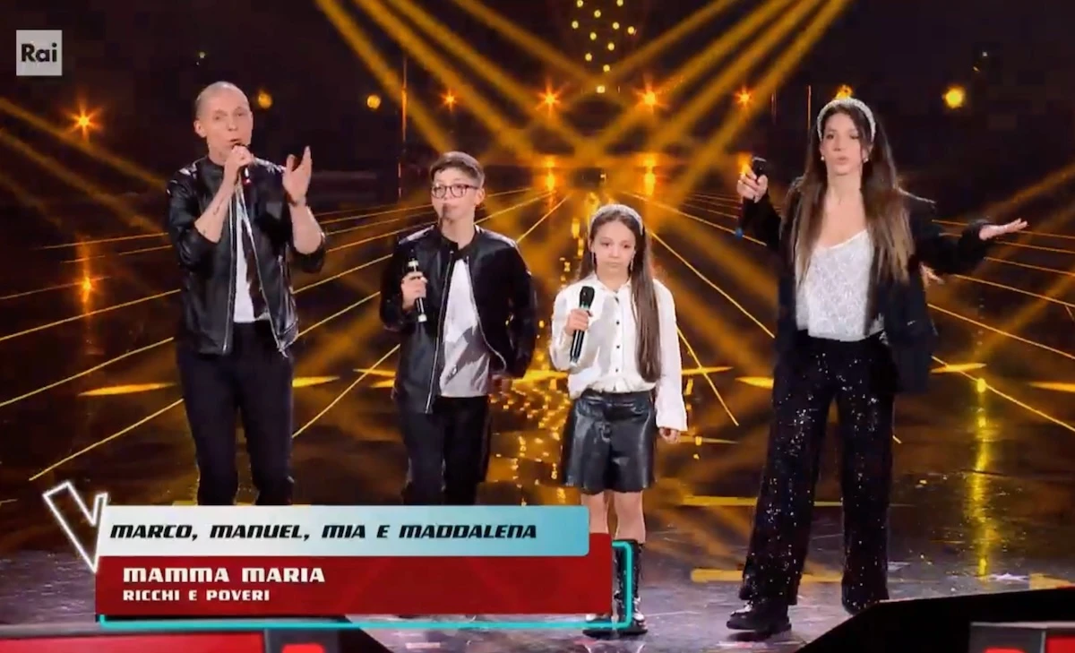 Nek a The Voice Generations durante le Blind Audition