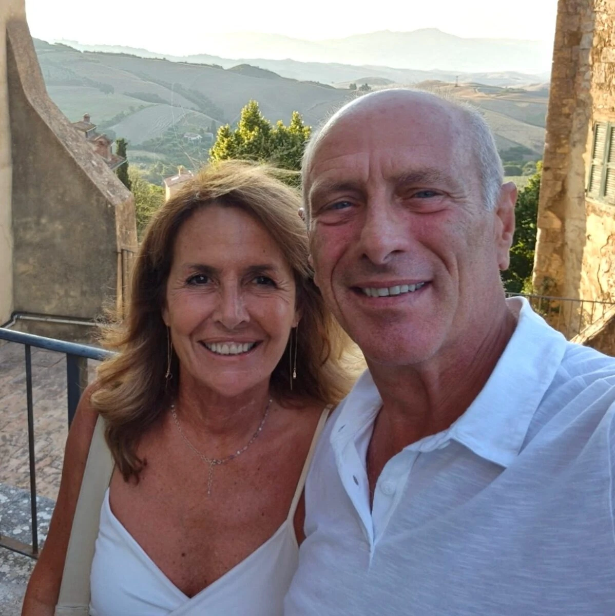 Immagine dal post social con cui Massimo Caputi ha ricordato Roberta Sciubba