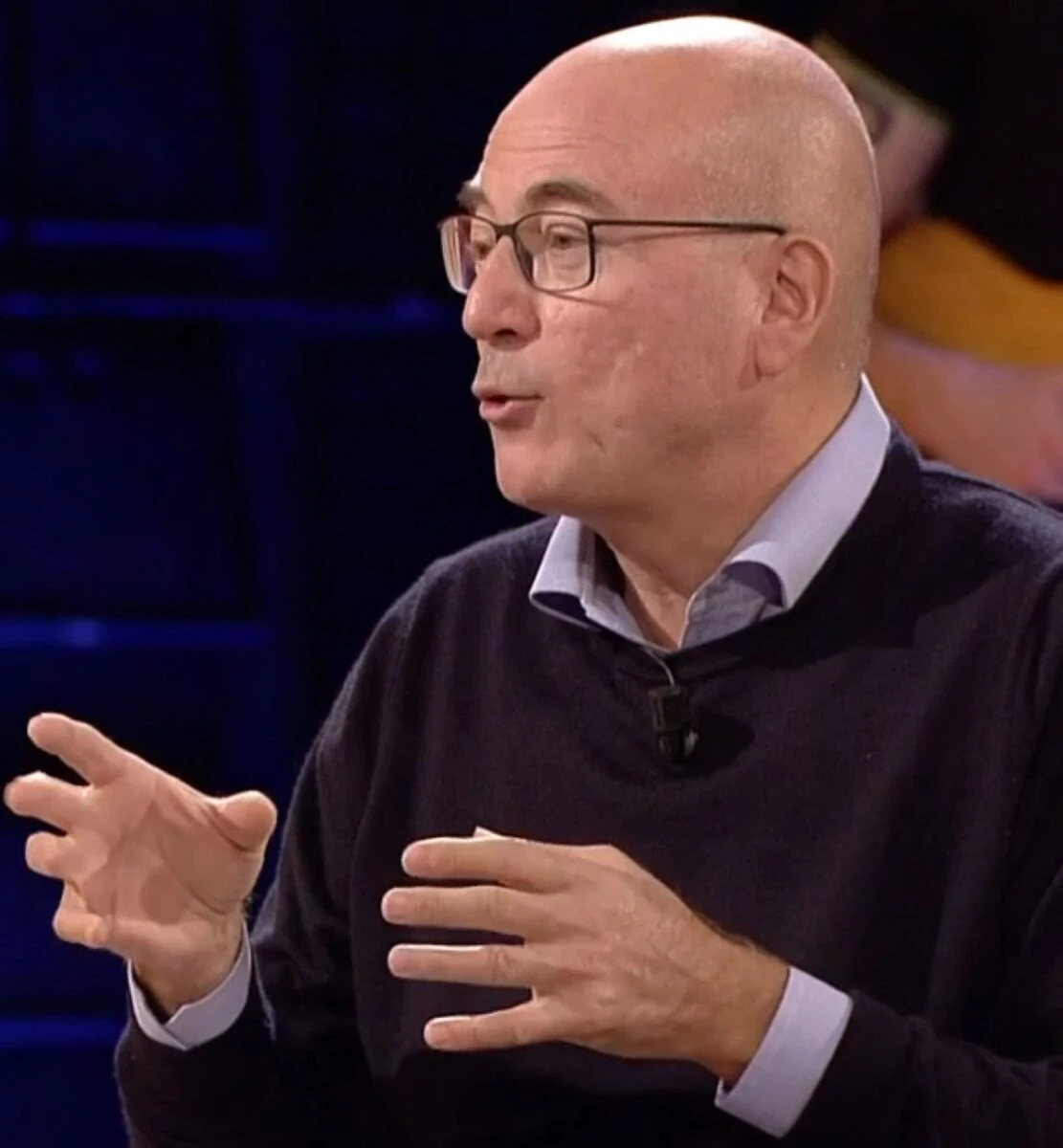 Aldo Cazzullo in un ritratto fotografico