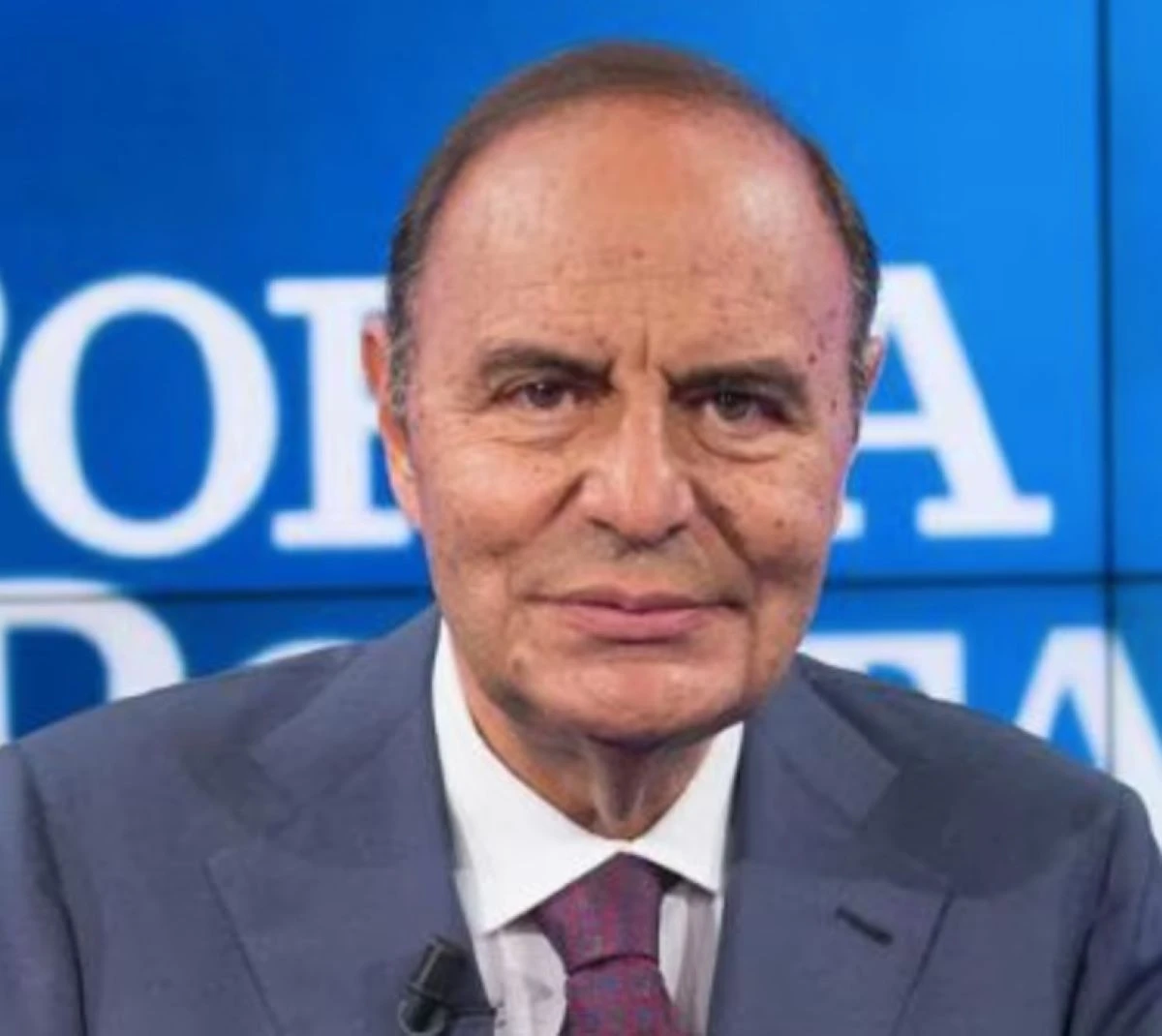 Bruno Vespa in studio: sondaggio sul referendum giustizia di Porta a Porta
