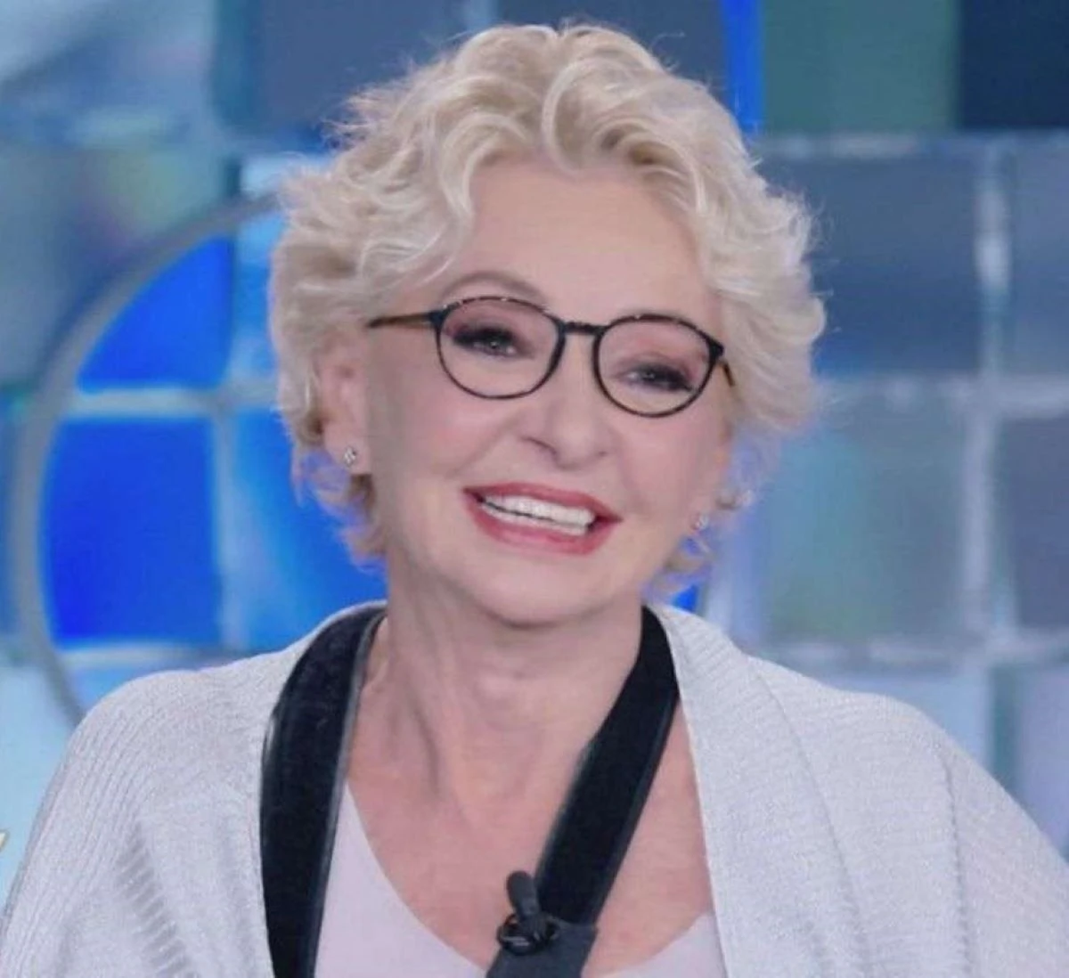 Enrica Bonaccorti in un'immagine recente