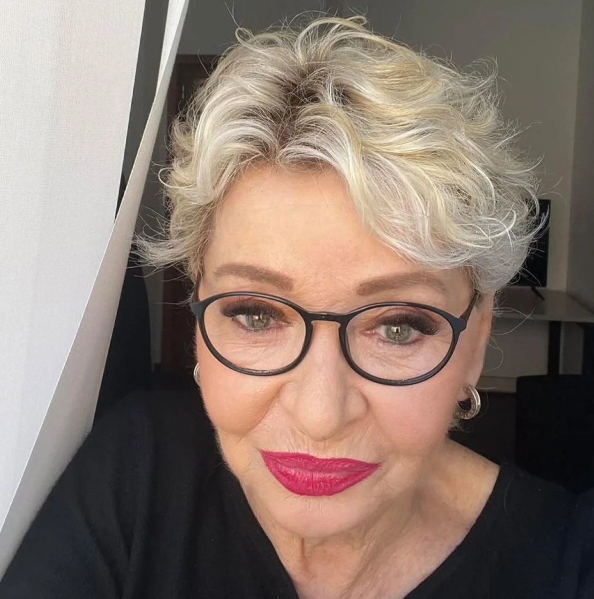 Enrica Bonaccorti in un ritratto televisivo