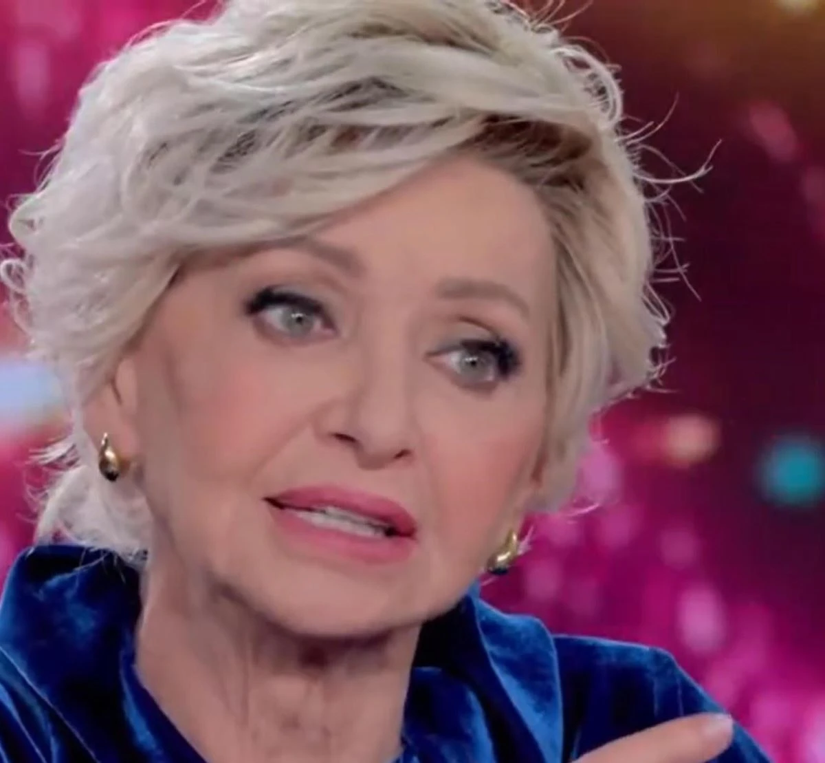 Enrica Bonaccorti in una foto d'archivio