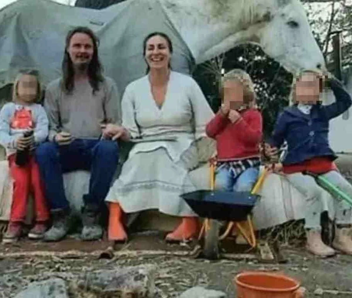 Catherine e Nathan Birmingham, la cosiddetta famiglia del bosco