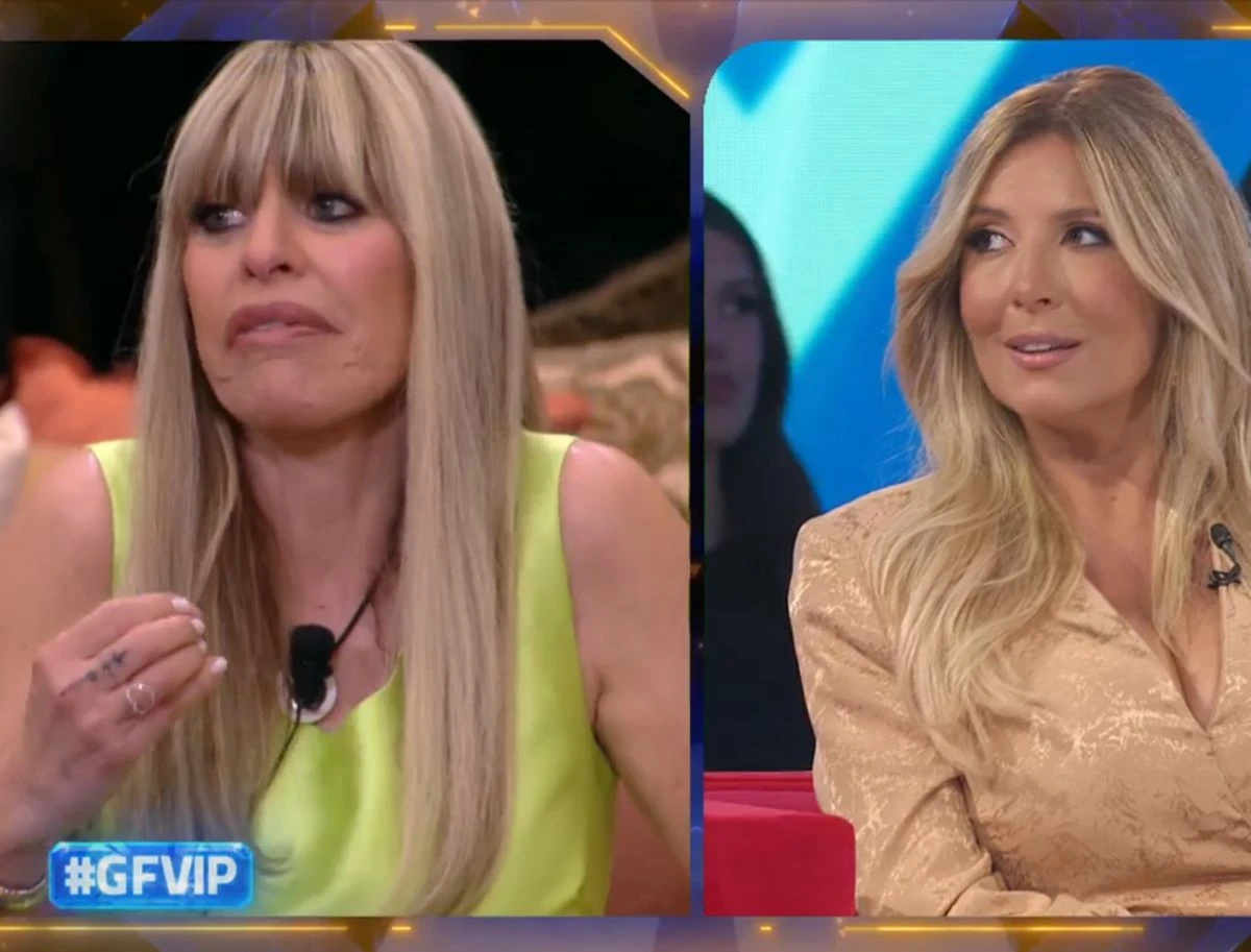 Selvaggia Lucarelli e Alessandra Mussolini al Grande Fratello Vip