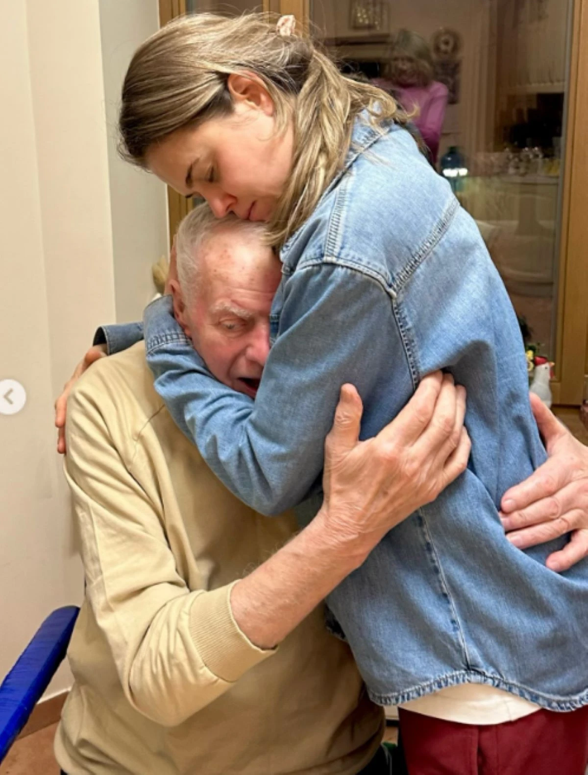 Natasha Stefanenko in lutto per la morte del padre Boris