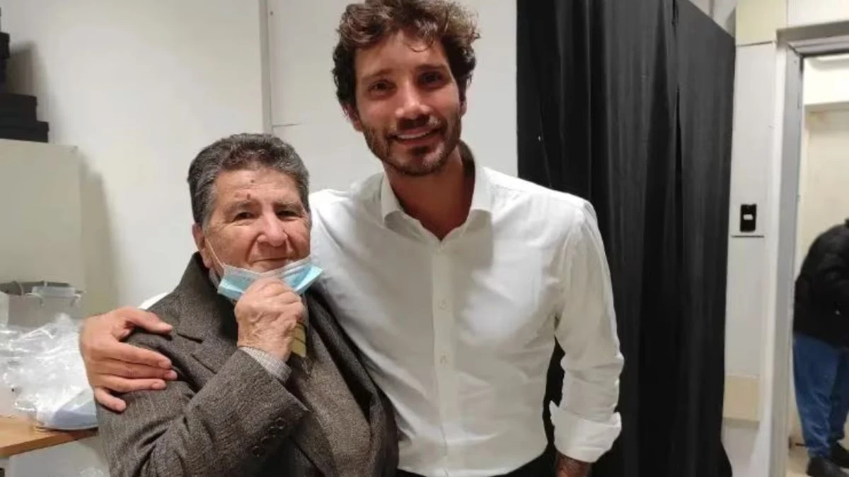 Stefano De Martino con Vincenzo Canzanella in una foto diffusa sui social