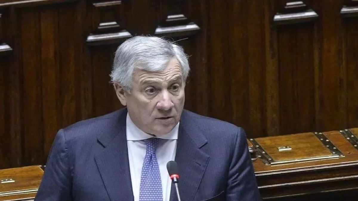 Antonio Tajani, segretario di Forza Italia e ministro degli Esteri