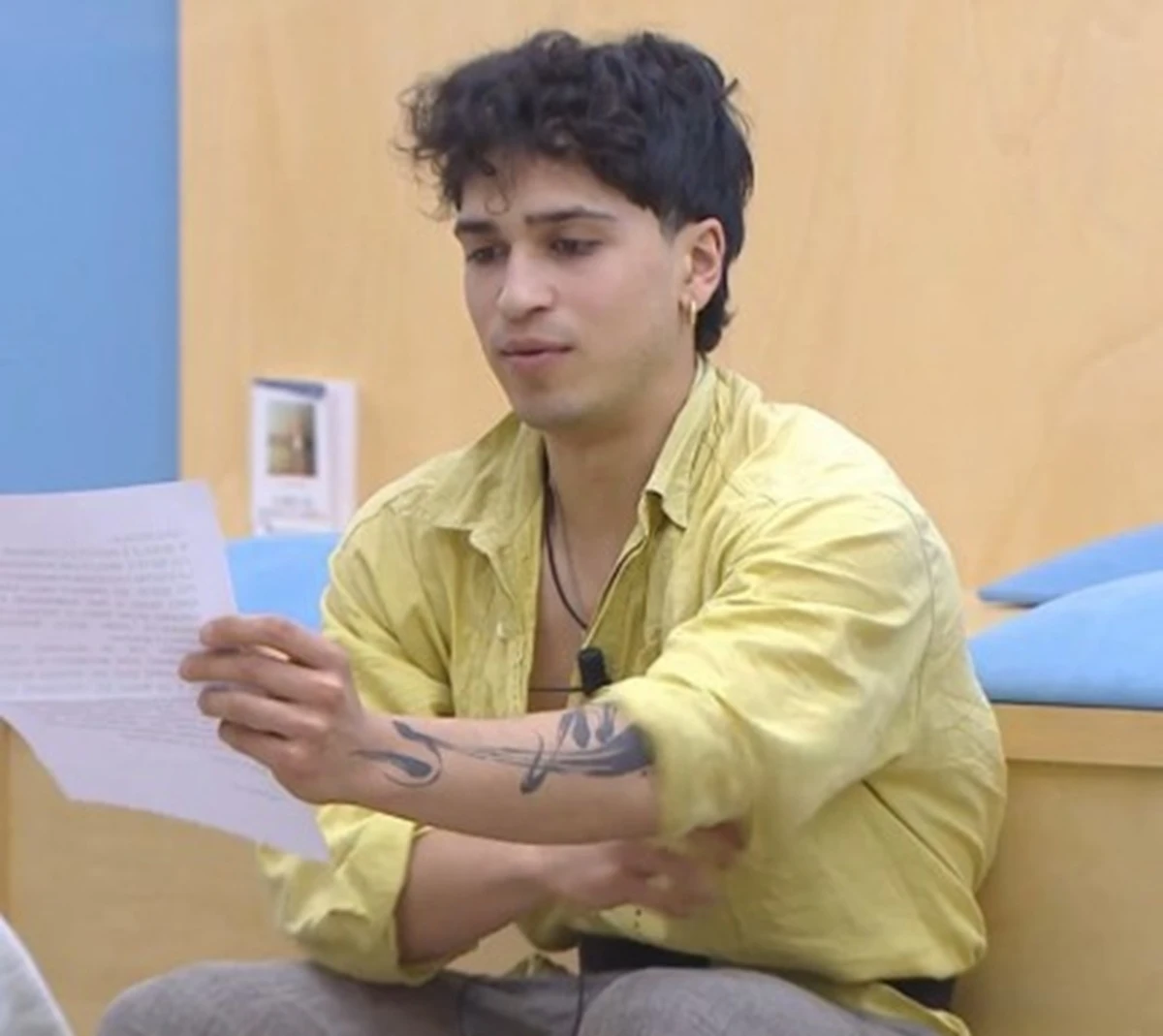 Uno degli allievi del Serale di Amici 25