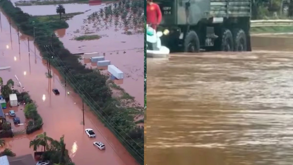 violenta alluvione migliaia gli evacuati sta per cedere una diga scappate da Tvzap.it violenta alluvione migliaia gli evacuati sta per cedere una diga scappate