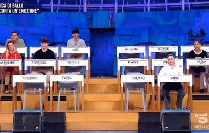 Studio di Amici 25 alla vigilia del Serale