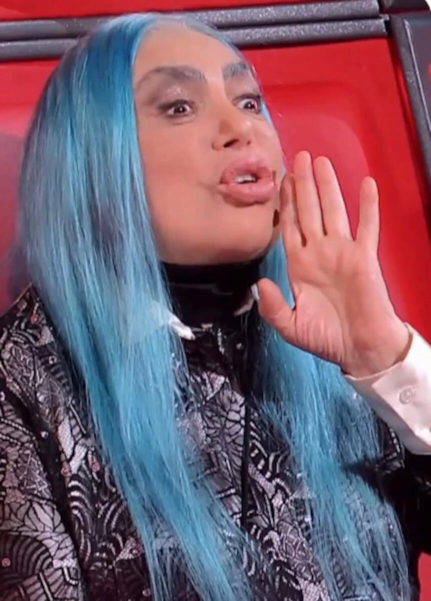 Loredana Bertè in studio a The Voice Generations