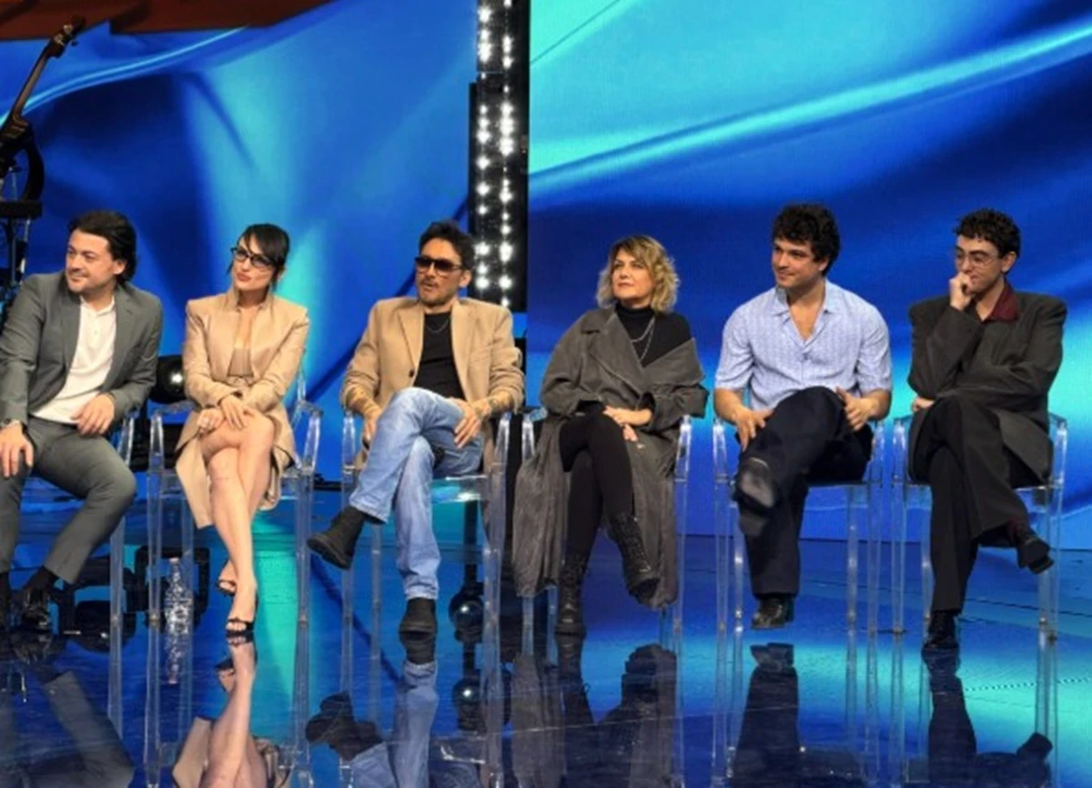 Canzonissima su Raiuno, immagini della seconda puntata