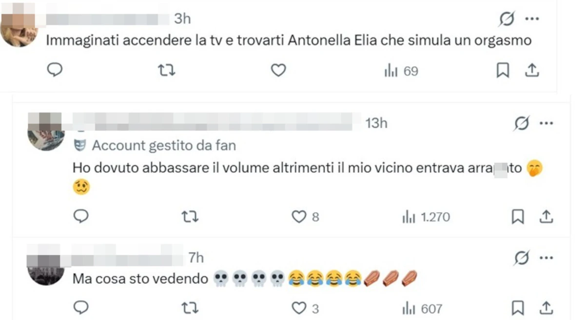Commenti social virali sul siparietto di Antonella Elia al Grande Fratello Vip