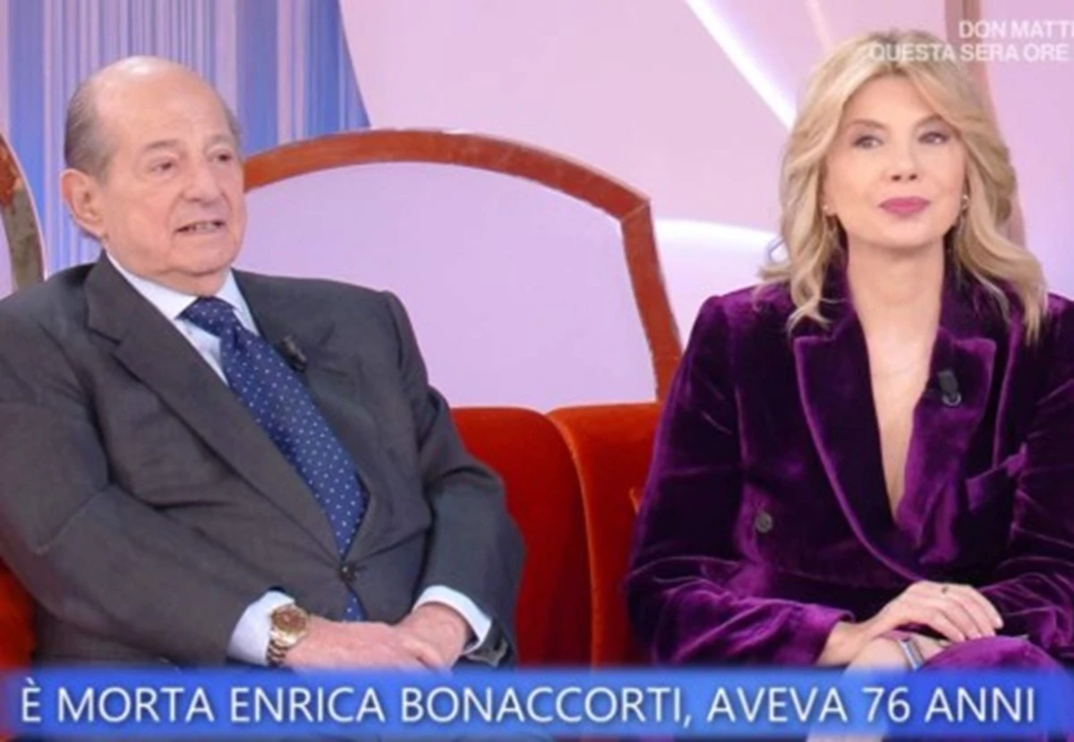 Enrica Bonaccorti in una foto recente