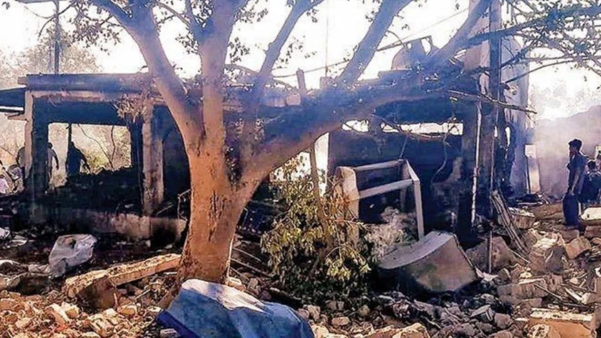 Esplosione nello stabilimento Sbl Energy Limited a Nagpur, Maharashtra