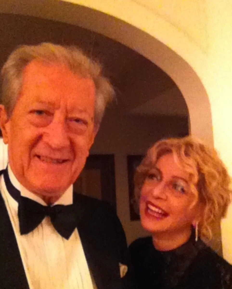 Enrica Bonaccorti in uno scatto durante un evento