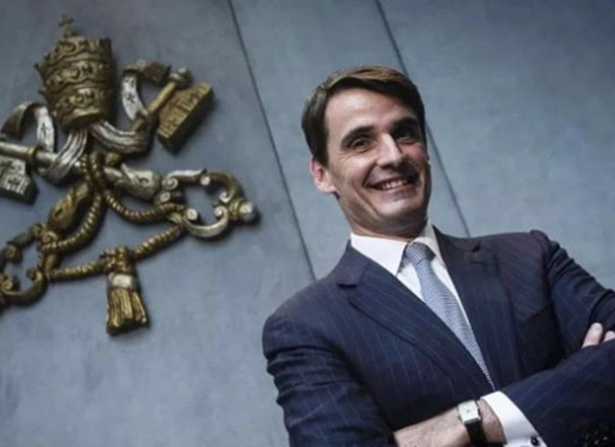 Jean-Baptiste Douville de Franssu, presidente uscente del Consiglio di Sovrintendenza dello IOR