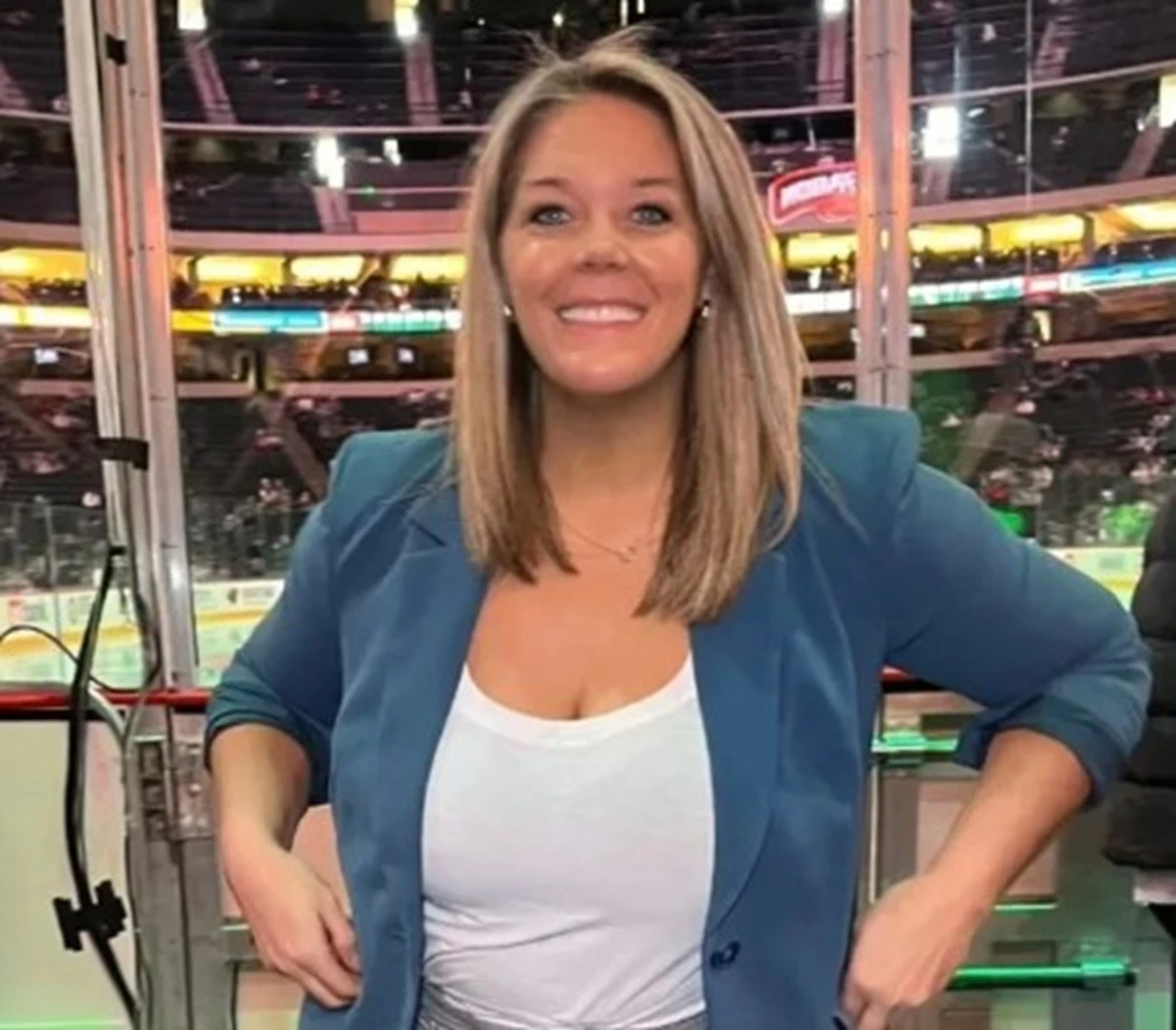 Ritratto della giornalista e conduttrice Jessi Pierce