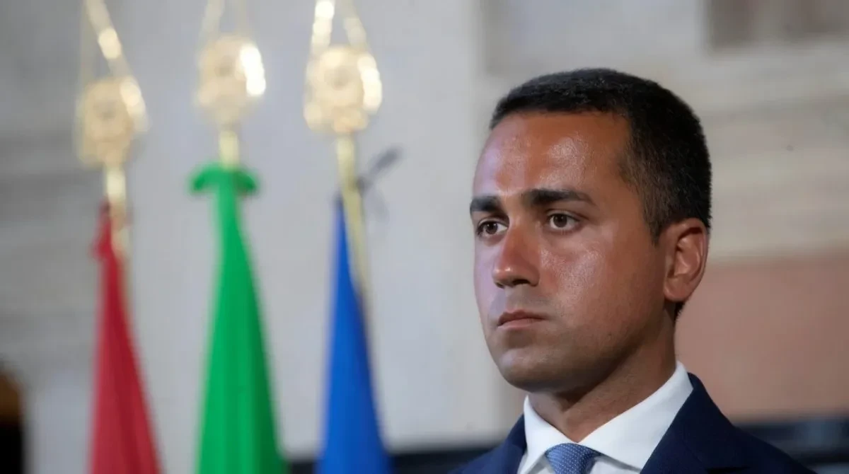 Luigi Di Maio in un'immagine di contesto internazionale