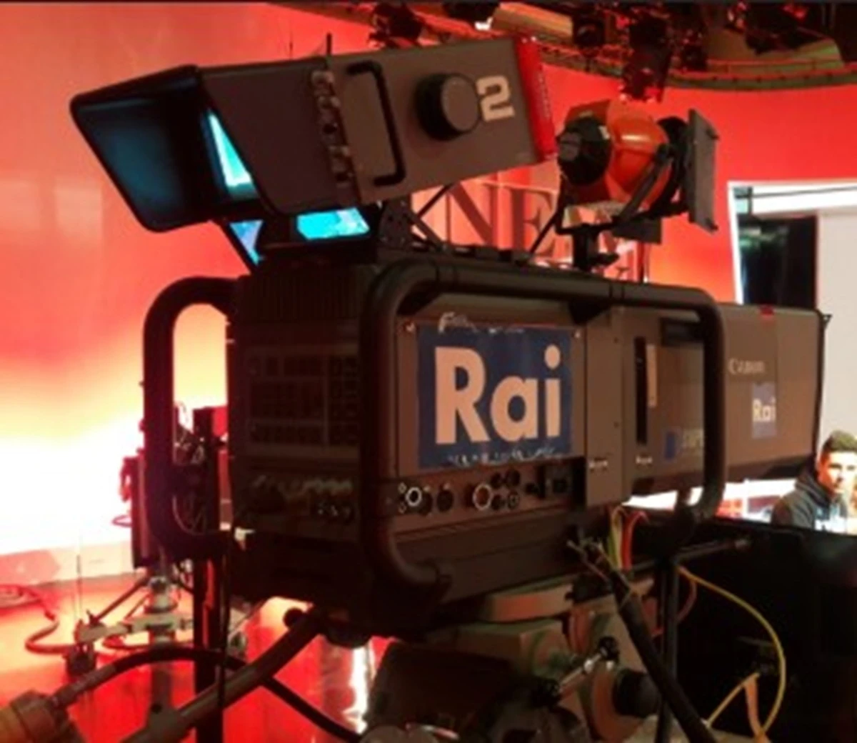 Logo Rai e sede dell'emittente, riferimento alla decisione sulla fiction