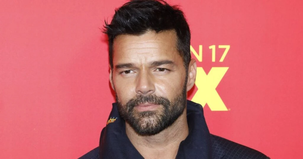 Ricky Martin in una foto d'archivio