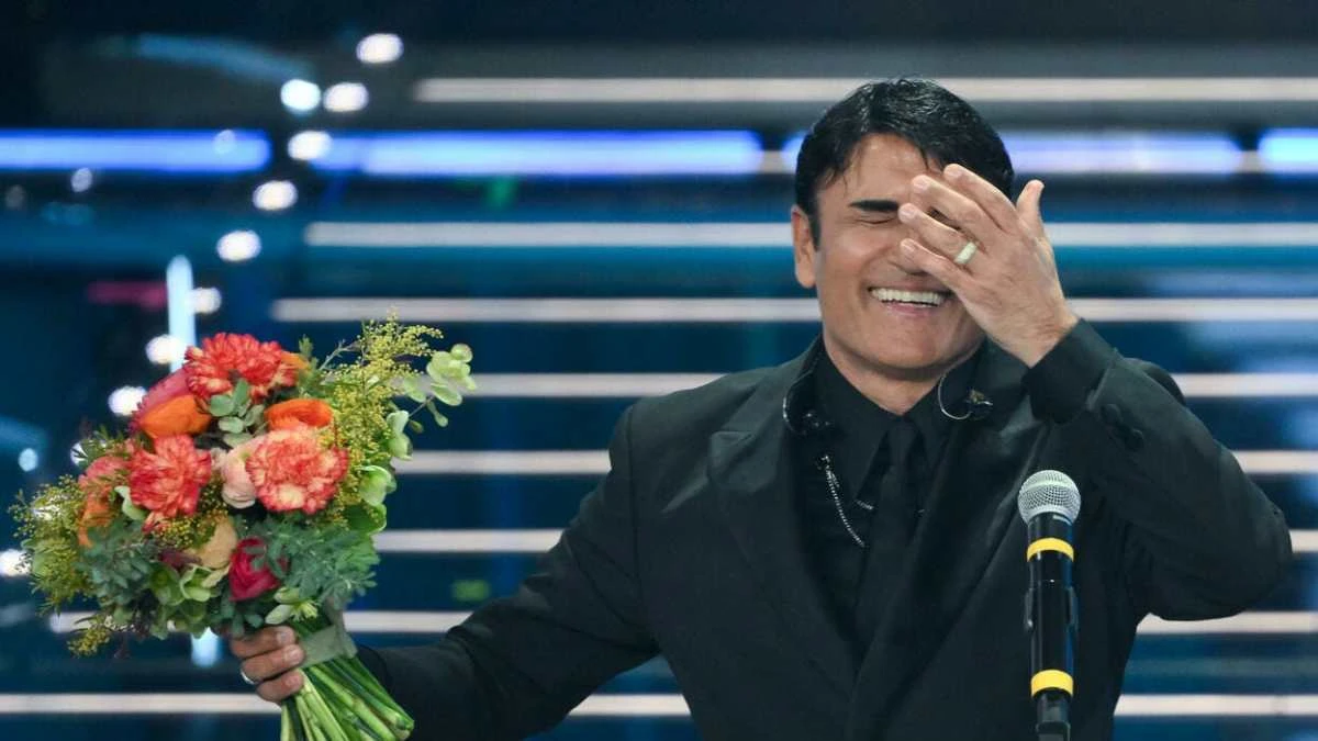 Sal Da Vinci dopo Sanremo durante un momento pubblico