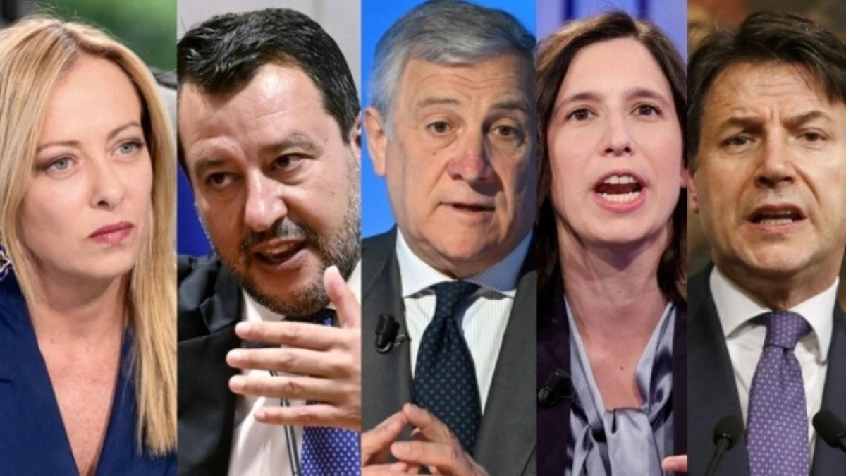 Leader politici e sondaggi: Meloni, Conte e Schlein