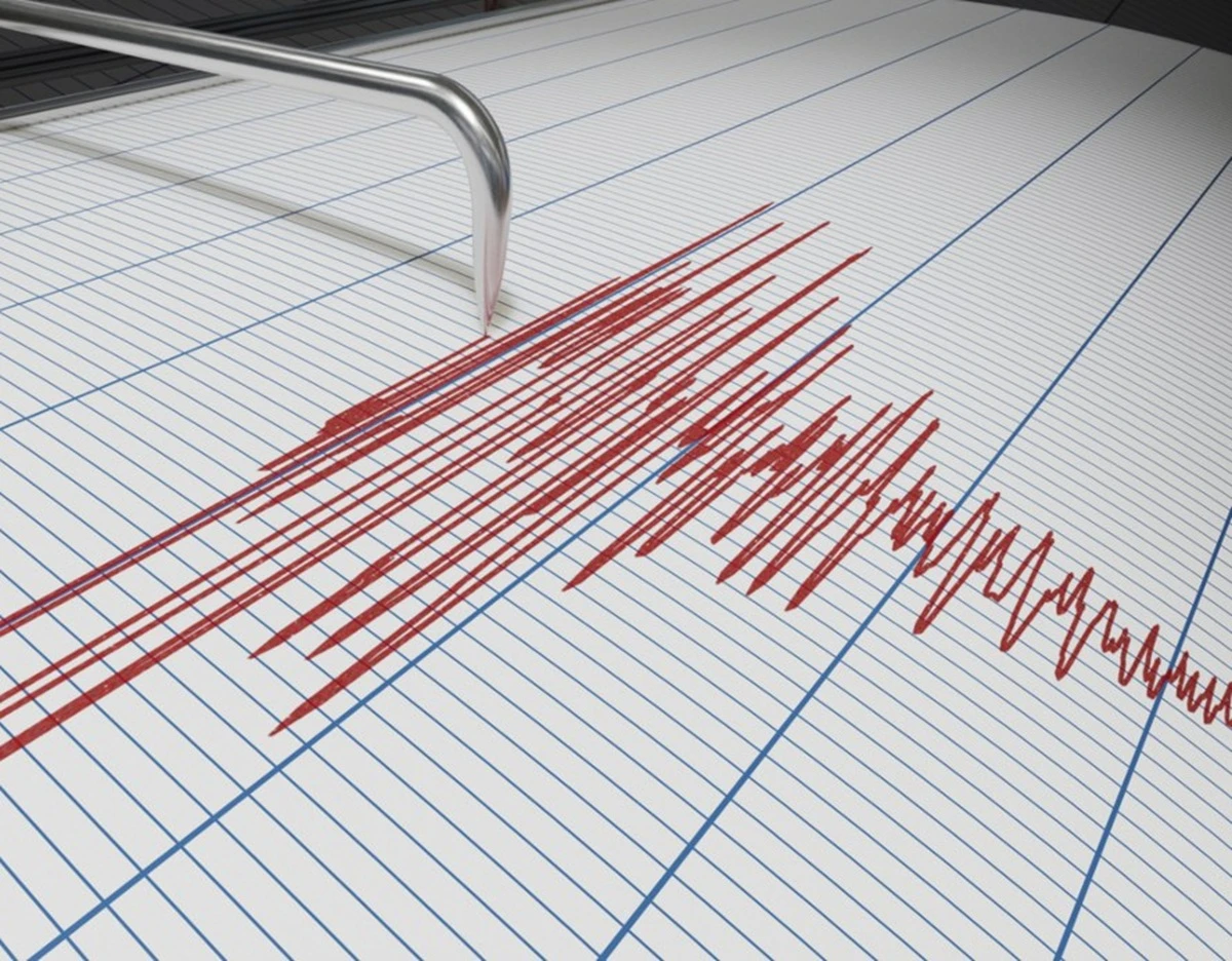 Mappa e area interessata dal terremoto con epicentro in Sicilia