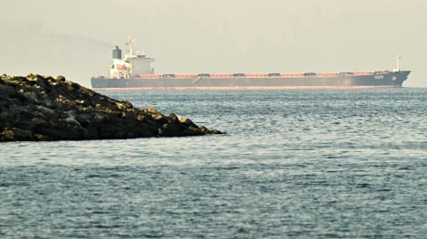 Mappa e grafica informativa sull'area del Golfo e dello Stretto di Hormuz