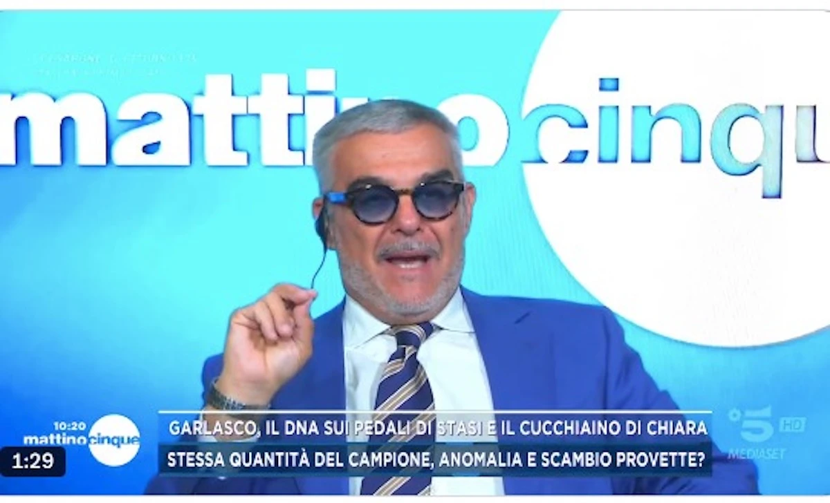Immagine collegata all’intervento televisivo sul caso Garlasco