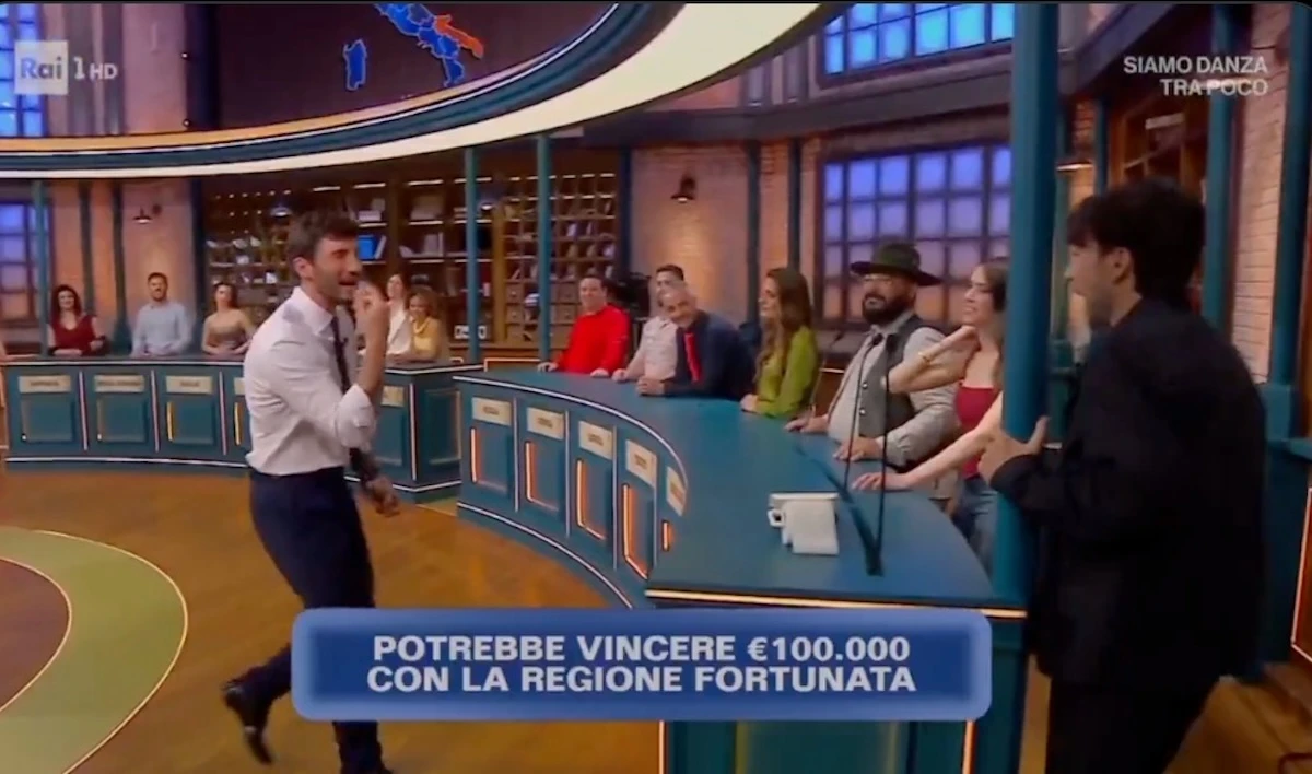 Tabellone di Affari Tuoi nella fase finale della puntata del 29 aprile 2026