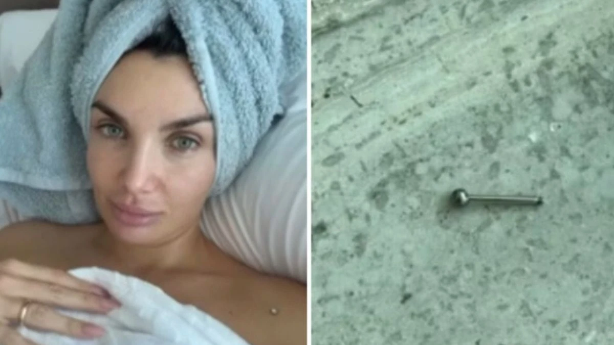 Elettra Lamborghini racconta sui social l’incidente sotto la doccia e la rimozione del piercing