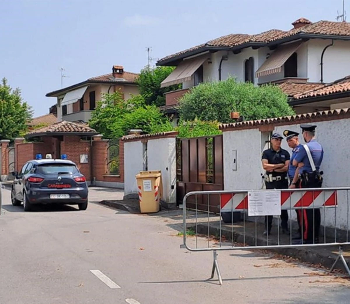 Via Pascoli a Garlasco, area vicino all'abitazione della famiglia Poggi