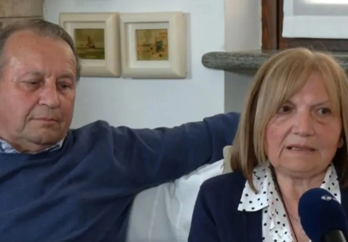 I genitori di Chiara Poggi, Giuseppe Poggi e Rita Preda