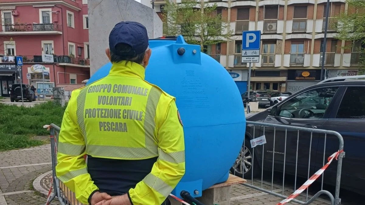Intervento sulla rete idrica e lavori di manutenzione sulla condotta