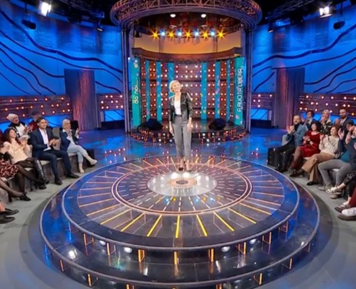 Studio televisivo di Da noi a Ruota Libera