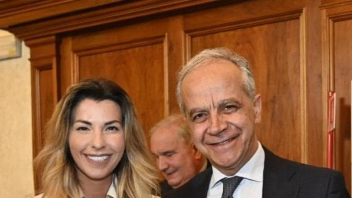 Claudia Conte, immagine di apertura sulla conferma della relazione con Matteo Piantedosi