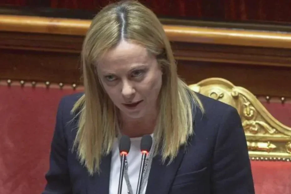 giorgia meloni oggi al Senato