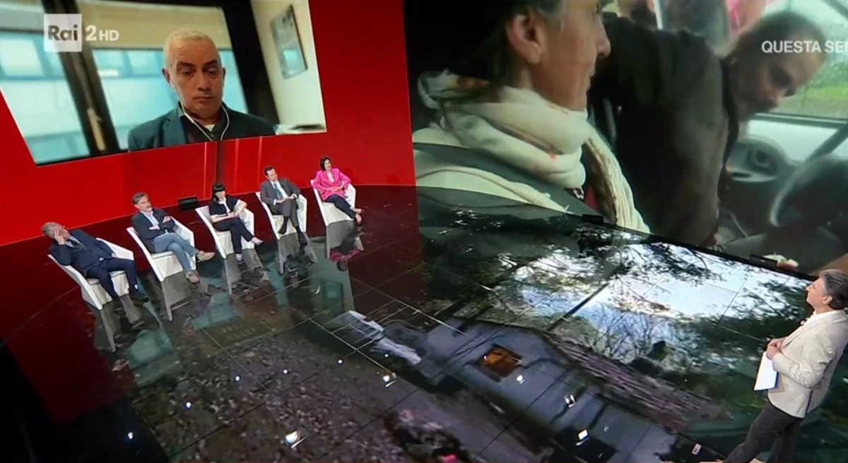 Ore 14: momento del confronto in studio tra Milo Infante e l’ospite