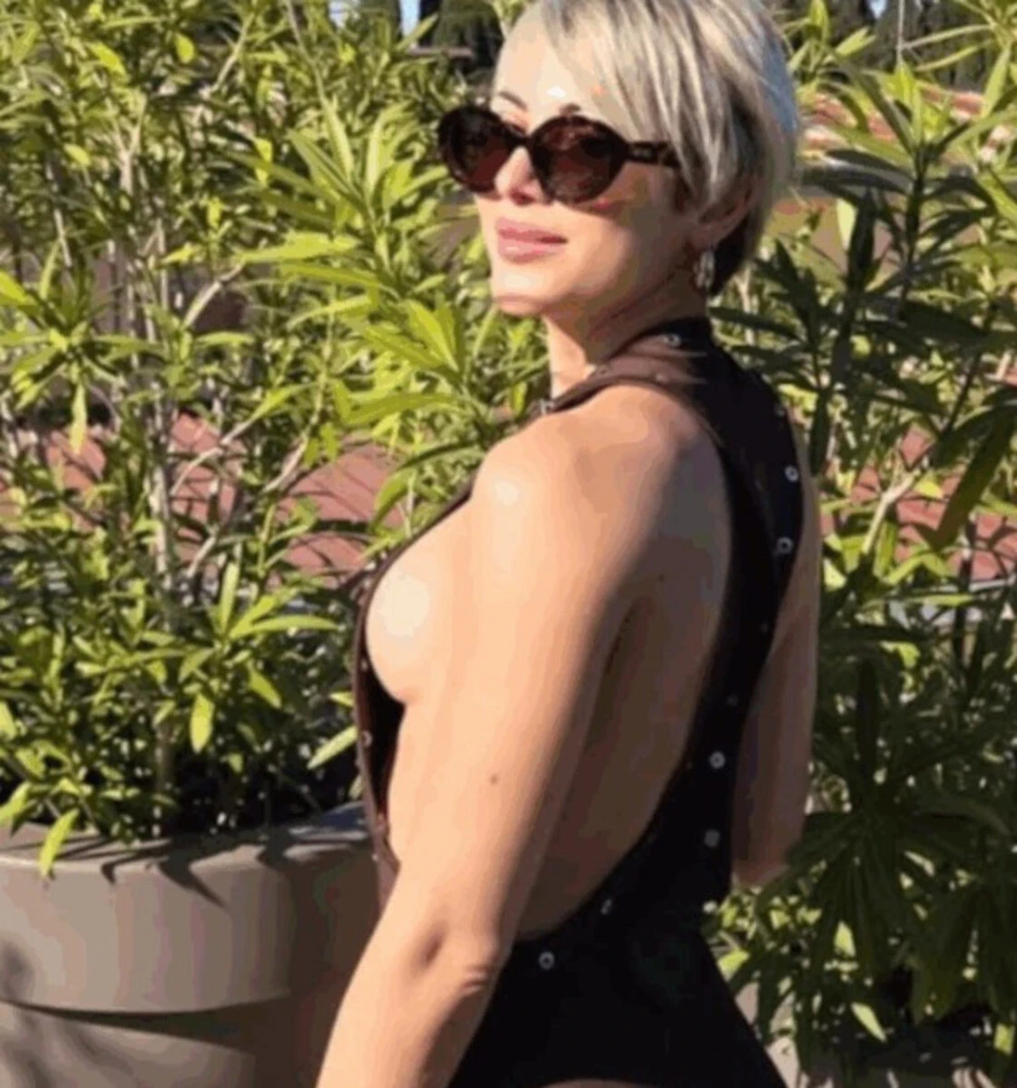 Mario Tozzi con la compagna Silvia Ripà