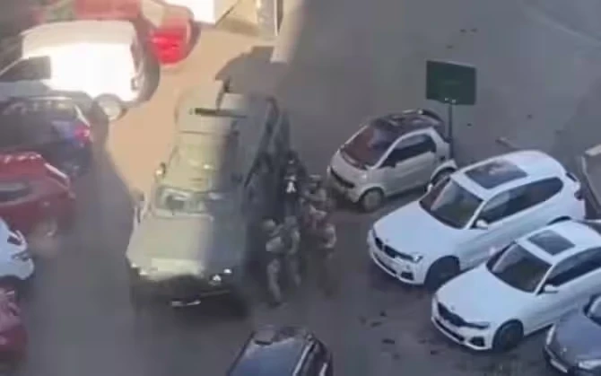 Kiev, quartiere Holosiivskyi, area interessata dall’emergenza